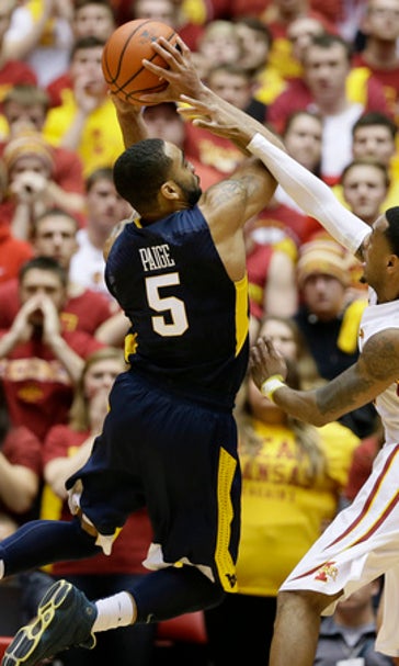 No. 14 West Virginia rallies past No. 13 Iowa State 81-76